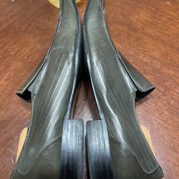 Kenneth Cole Magic One LE Men’s Loafers Slip On Dress Shoes deep olive green 12 - Picture 6 of 10